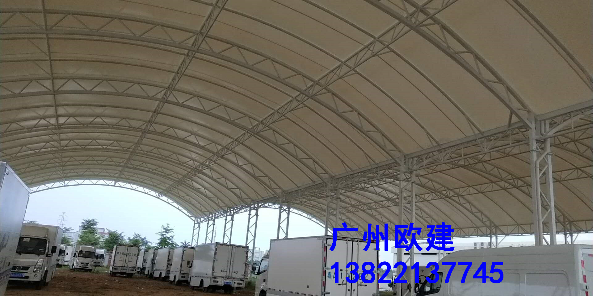 PTFE倉(cāng)儲(chǔ)膜結(jié)構(gòu)雨棚 PTFE倉(cāng)儲(chǔ)膜結(jié)構(gòu)雨棚